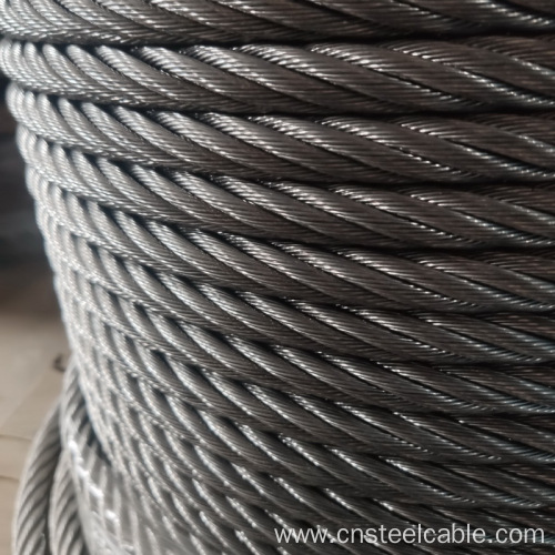 7X19 Dia.2mm to 16mm Galvanized steel wire rope China Manufacturer